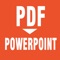 Icon Convert PDF to PowerPoint