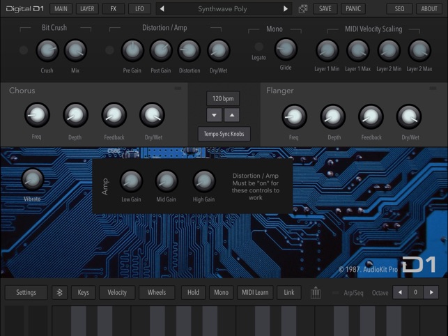 AudioKit Digital D1 Synth + AU(圖5)-速報App