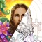 Bible Coloring - Color By Number is the first Bible coloring game on Apple Store