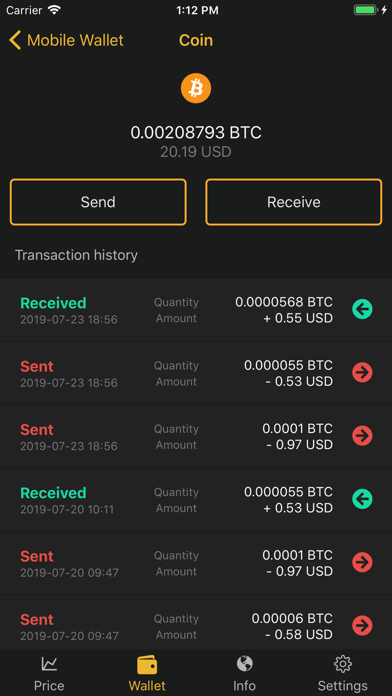 How to cancel & delete KeyWallet Touch - Bitcoin from iphone & ipad 4