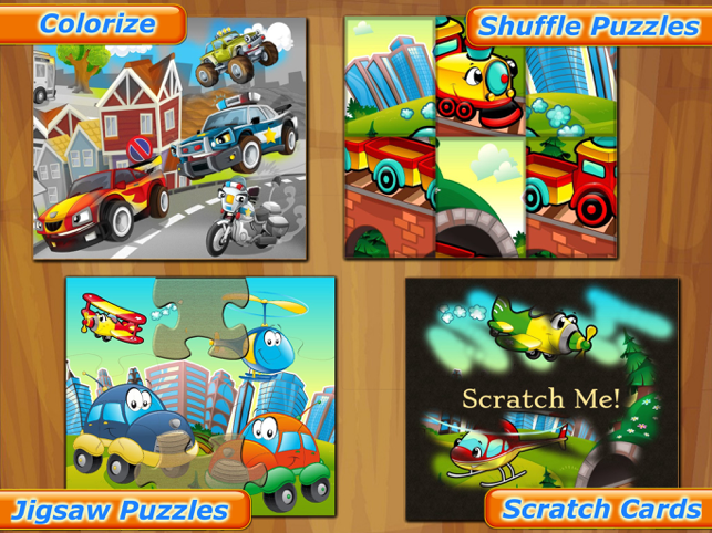 ‎Cars Puzzle Fun Games for Kids Screenshot