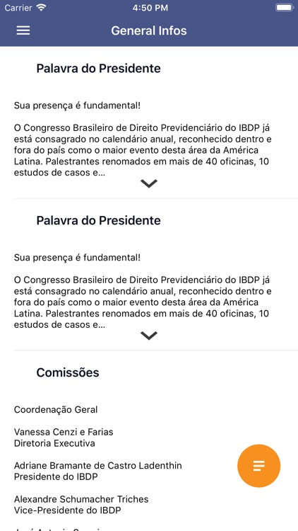 Congressos IBDP