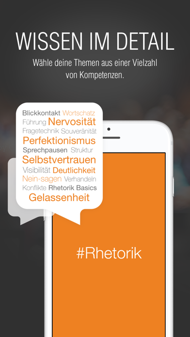 How to cancel & delete #Rhetorik from iphone & ipad 1