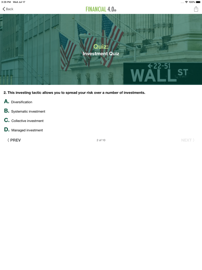 Financial 4.0 for MSU