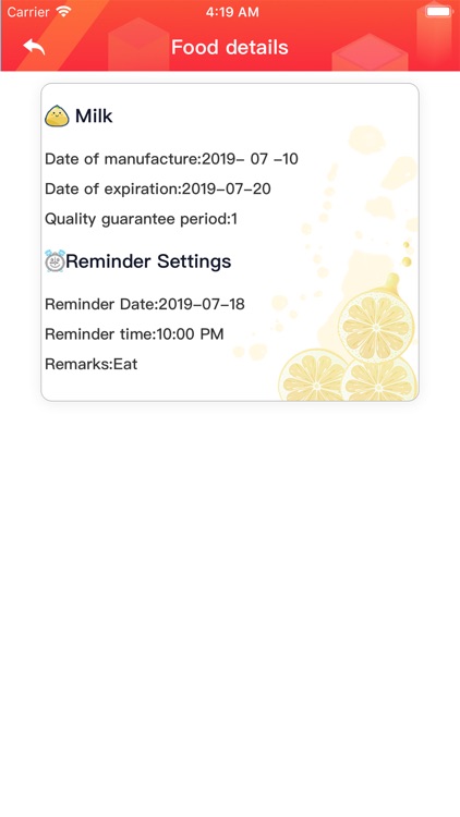 Food Fresh Keeping Assistant