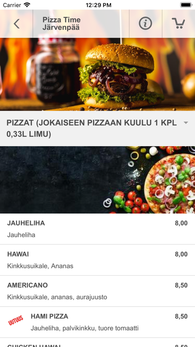 Pizza Time Ravintolat screenshot 3