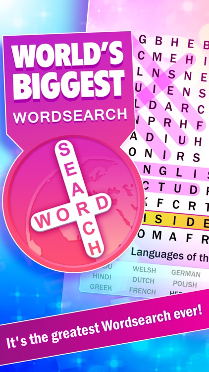 Word Search – World's Biggest