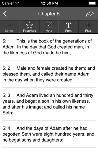 Holy Bible kjv - Version screenshot 3