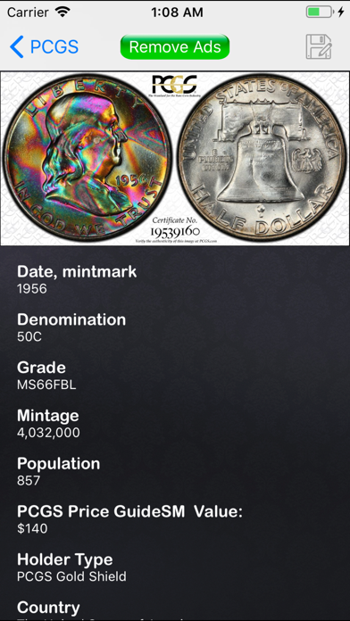 SlabReader - Scan Your Coins Screenshots