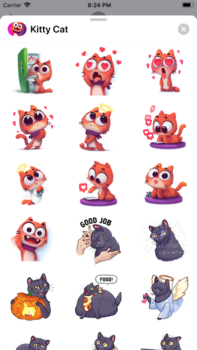 Kitty Cat Stickers screenshot 4