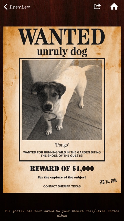 Wanted Poster Pro screenshot-1