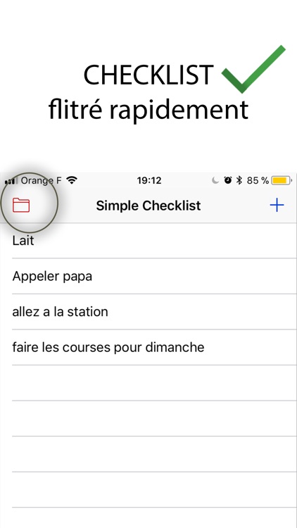 Simple Checklist