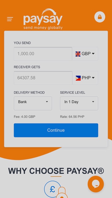 PaySay Money Transfer screenshot 2