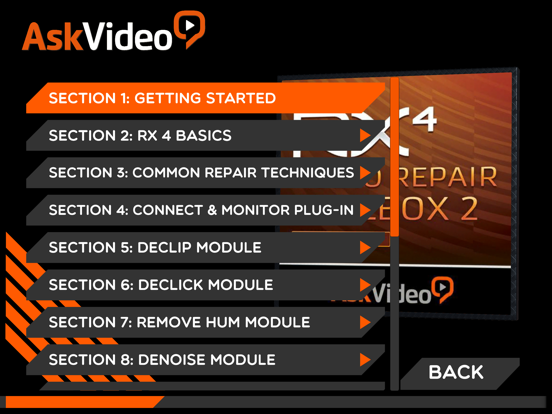 Screenshot #5 pour Audio Repair Course for RX4