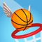 Tap to jump into as many hoops as possible