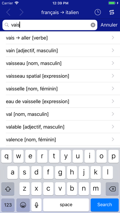 Accio French-Italian screenshot 4