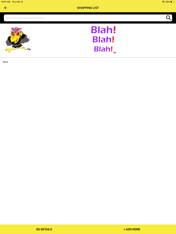 Screenshot #6 pour Blah! Blah! Blah!