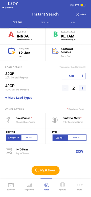 XYZ Forwarder