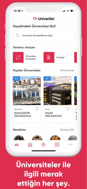 UniverList - Üniversite Tercih