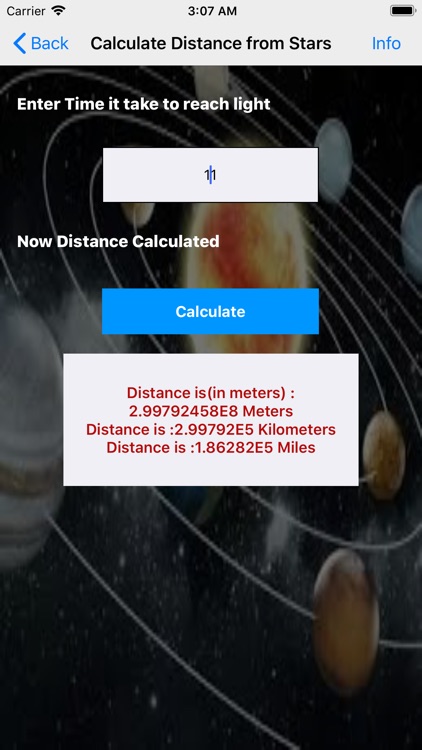 Calculate Distance From Stars screenshot-3