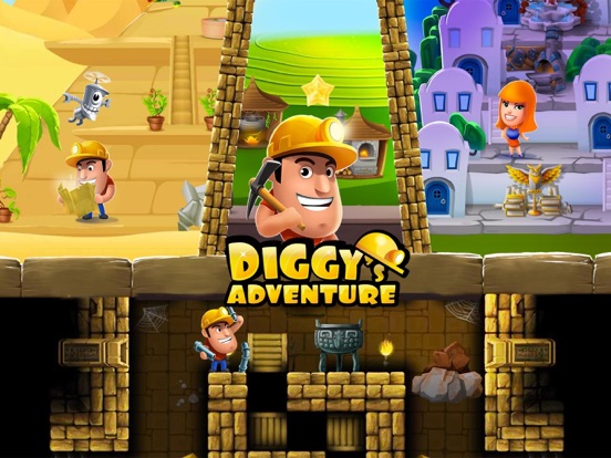 Diggy's Adventure: головоломка на iPad