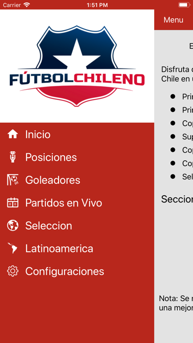 How to cancel & delete Chilean Soccer Live from iphone & ipad 1