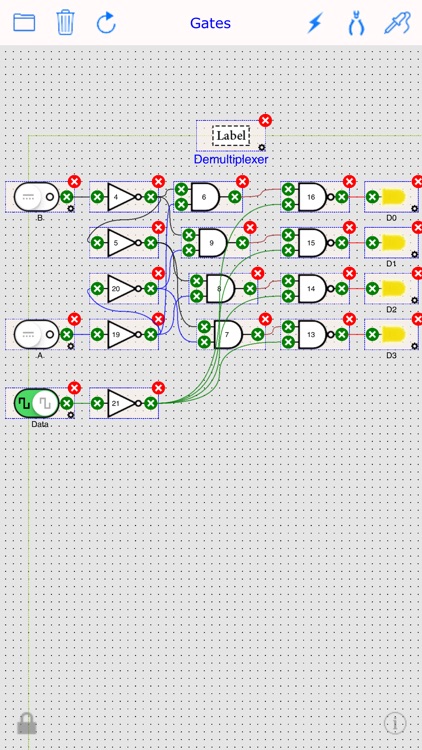 Digital Gate Circuit Simulator screenshot-3