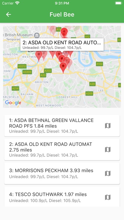 Fuel Bee - Fuel Prices in UK