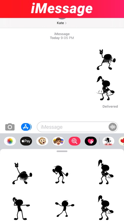 Animated Dancing Stickers Pack