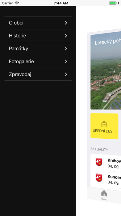 Obec Bošovice screenshot 3