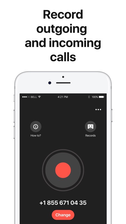 TapeRec - Call recorder app