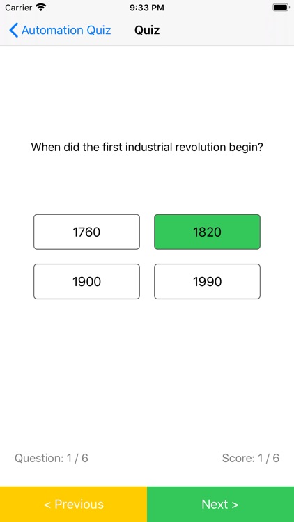 Automation Quiz