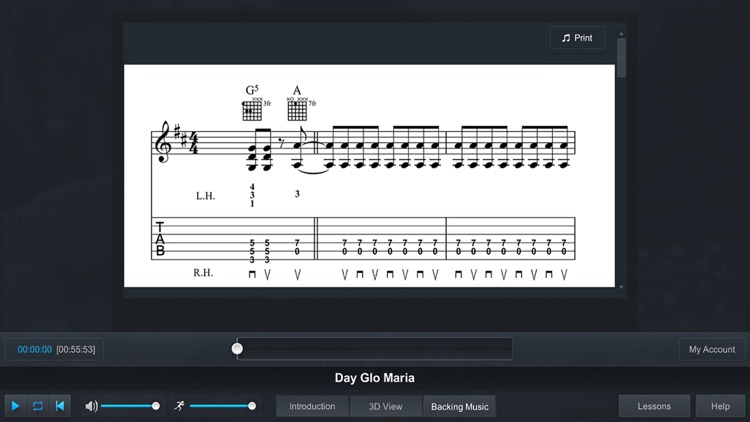 iPerform3D Guitar Lessons screenshot-3