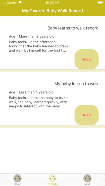 Baby Learns To Walk Record