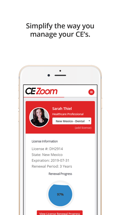 How to cancel & delete CE Zoom from iphone & ipad 1