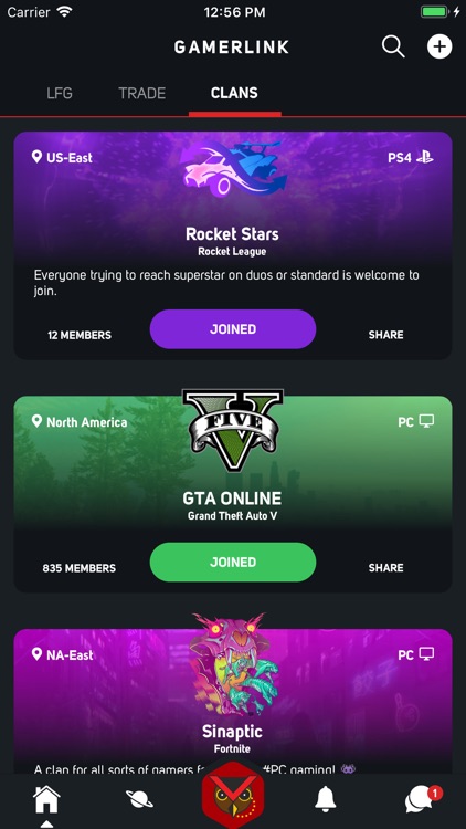 GamerLink - LFG & Clan Chat! screenshot-4