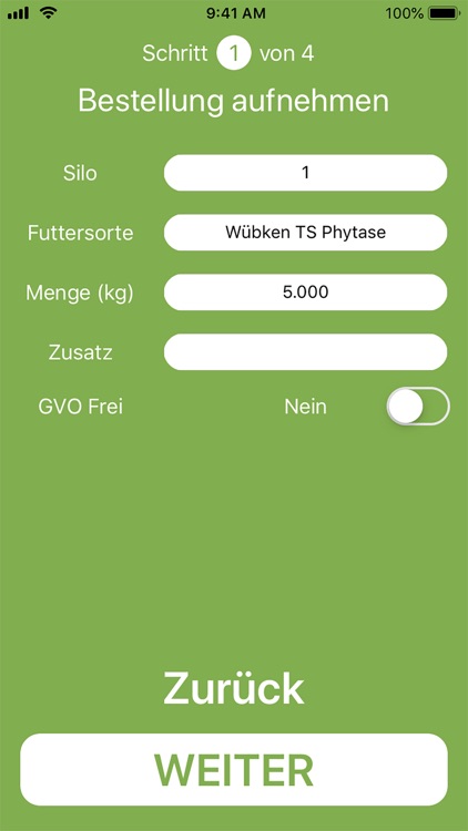 Wübken Futter-App screenshot-5