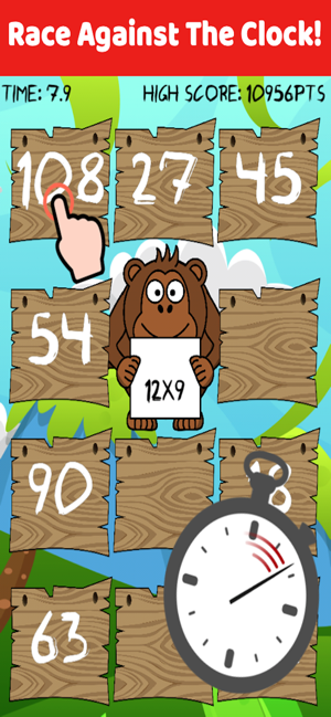 Times Tables Games : 12x12