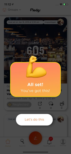 Pledgr - Set and achieve goals(圖5)-速報App