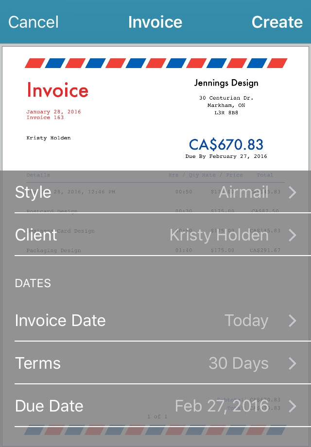 Billings Pro - Time & Invoice screenshot 3
