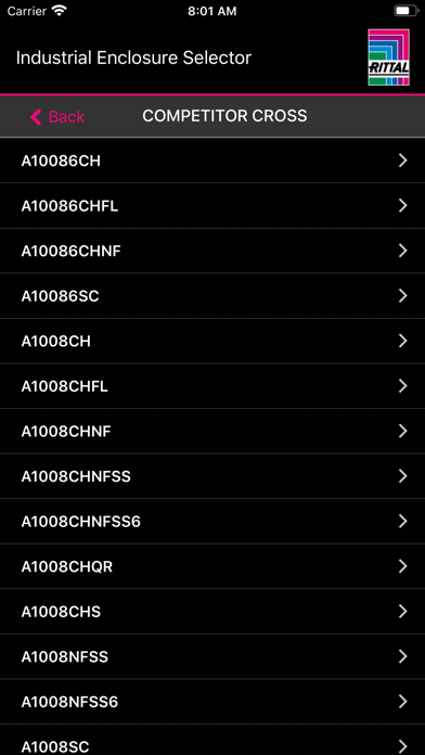 How to cancel & delete Industrial Enclosure Selector from iphone & ipad 4