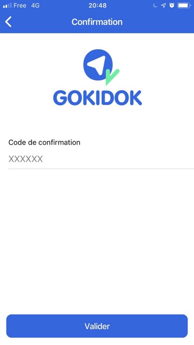 Gokidok application chauffeur screenshot 2