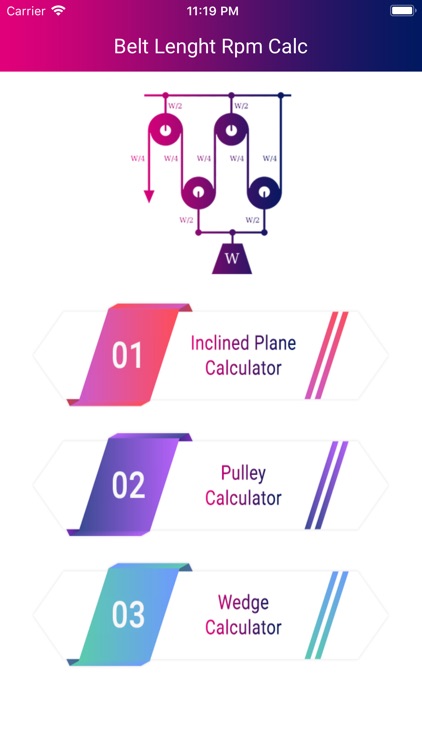 Belt Lenght Rpm Calc