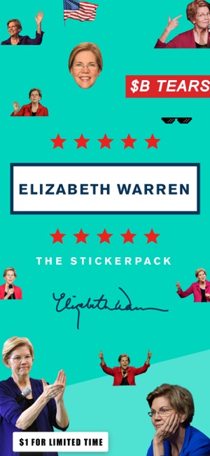 Elizabeth Warren Sticker Pack