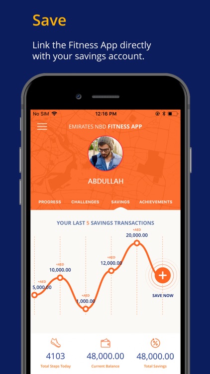 Emirates NBD Fitness App