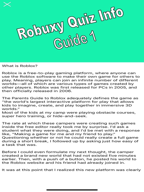 Robux For Roblox Quiz Info Par Abdellah El Alaoui - application pour avoir des robux gratuit roblox 500 robux quiz