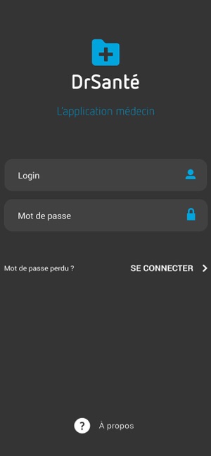 DrSante : appli médecin