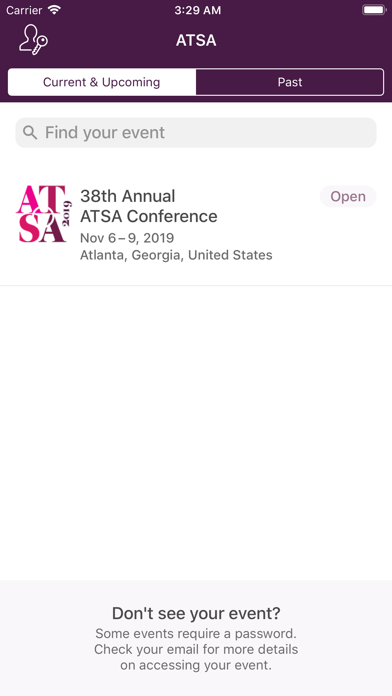 ATSA Events (Conference App) screenshot 2