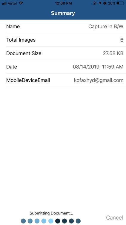 Kofax Mobile Capture™ screenshot-6