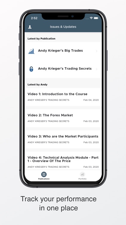 Andy Krieger Trading Mobile